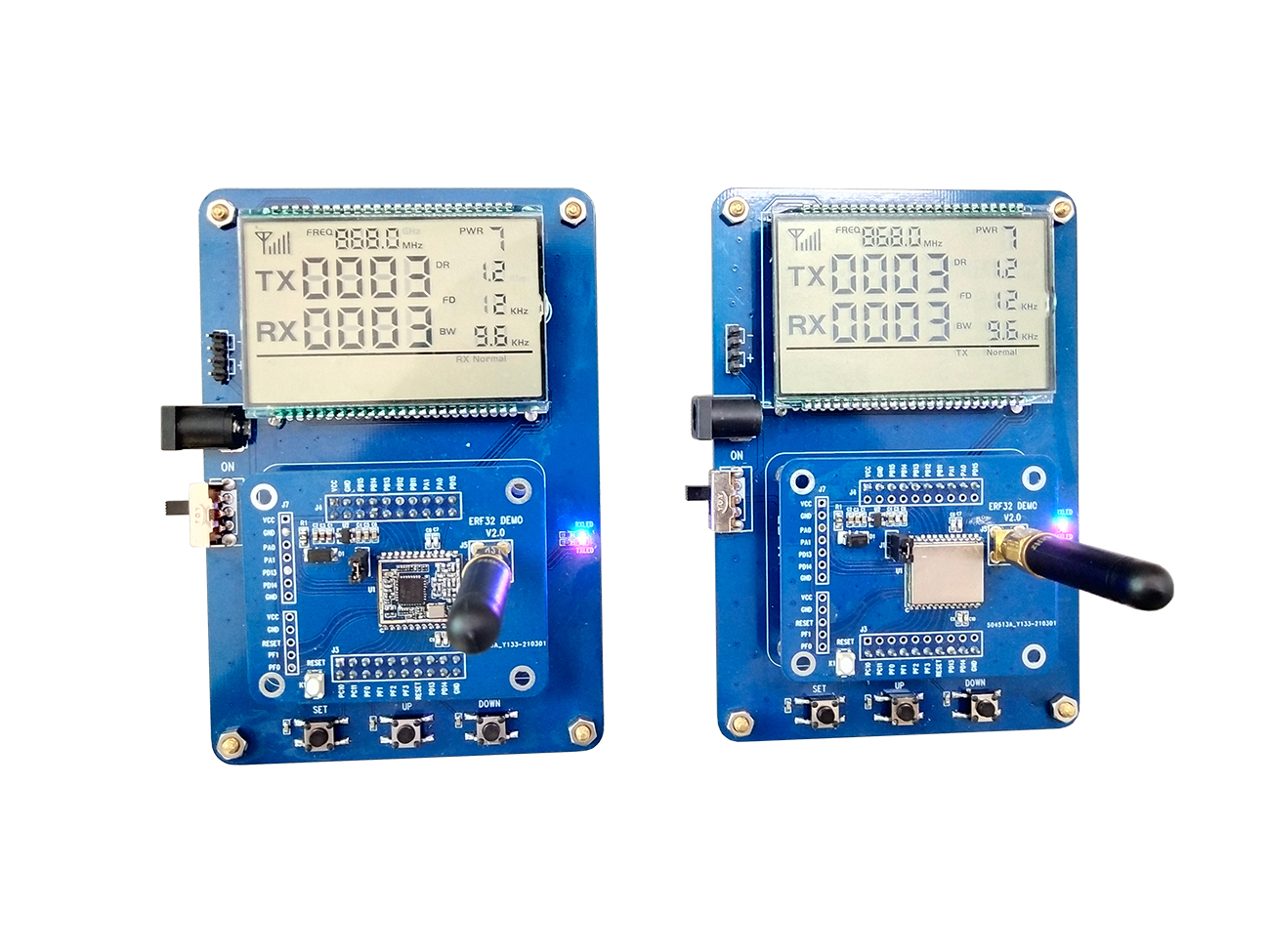低功耗高性能SOC無線收發(fā)模塊EFR32 DEMO功能演示板