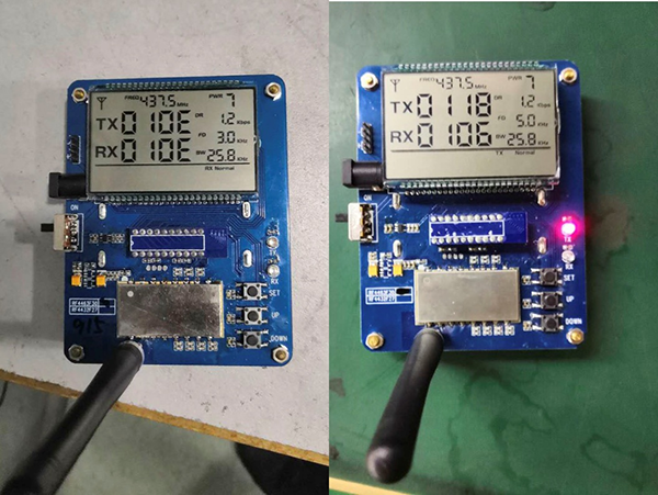 RF4463F30無線模塊無法產(chǎn)生通訊