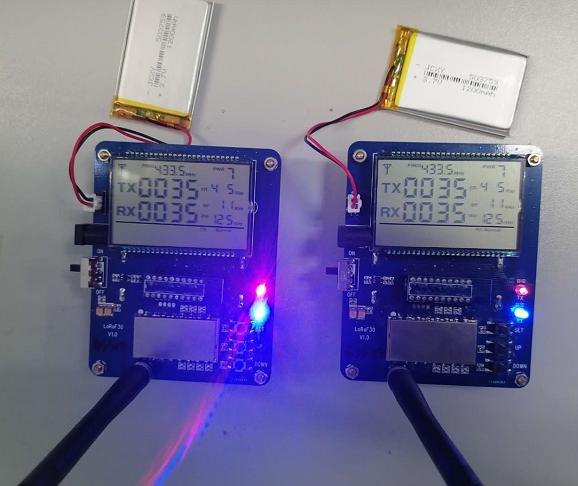 LoRa1276F30 Demo演示版
