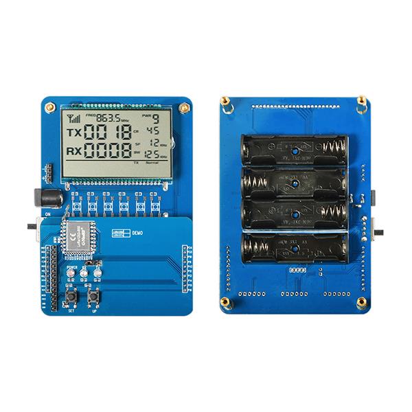 LoRa模塊LoRa1262的DEMO功能演示板