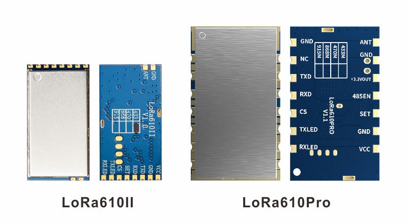 LoRa無(wú)線數(shù)傳模塊LoRa610II和LoRa610Pro