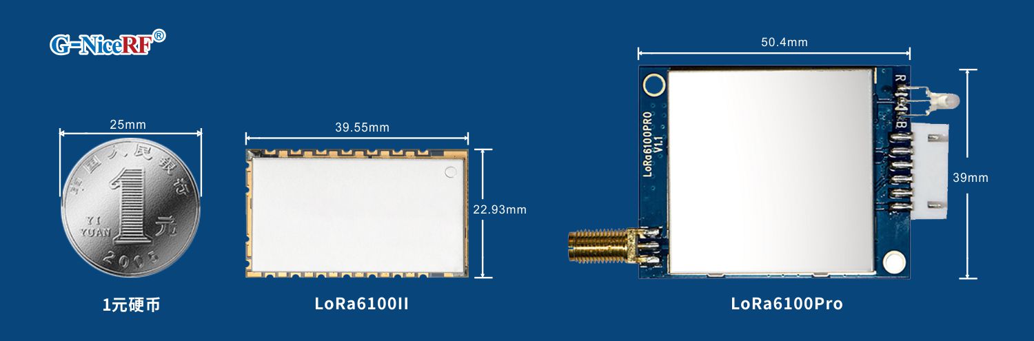 串口LoRa無線數(shù)傳模塊LoRa6100II與LoRa6100Pro