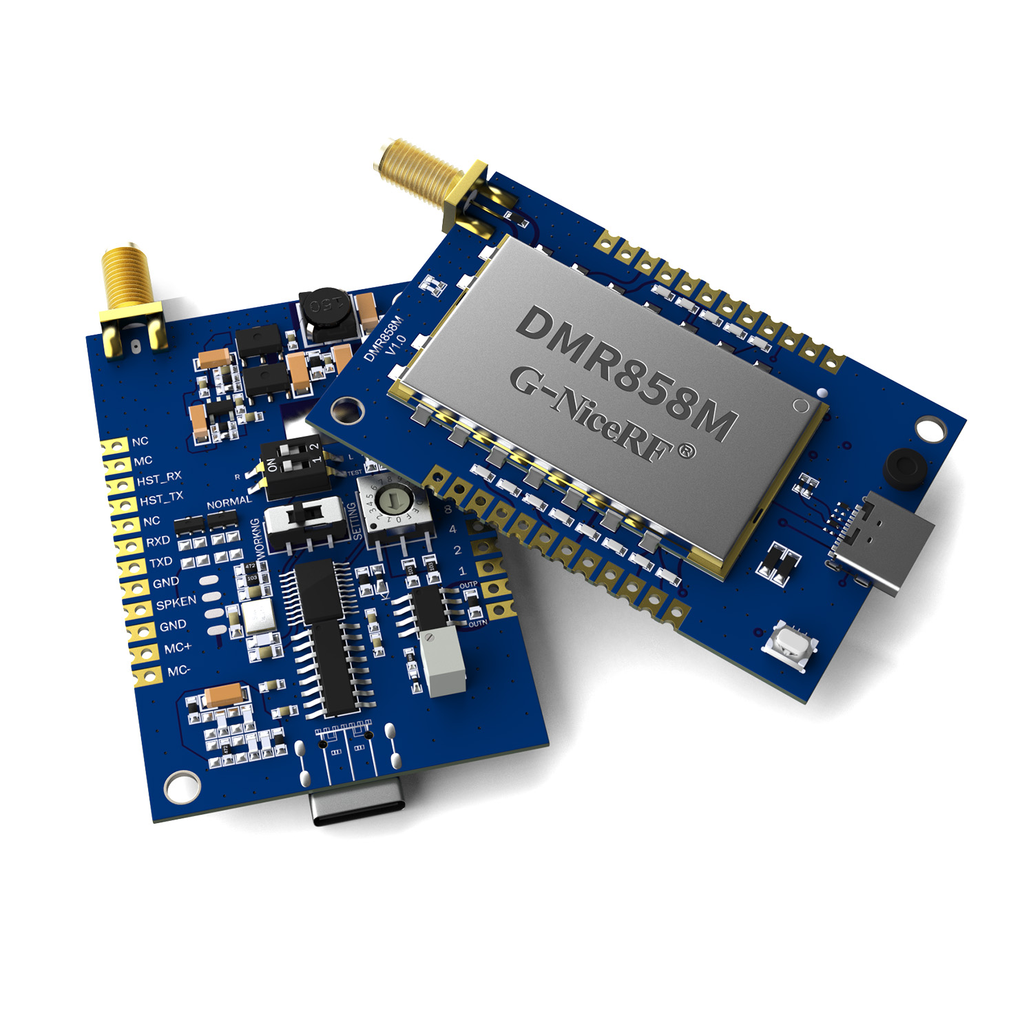 DMR雙時(shí)隙對(duì)講機(jī)模塊